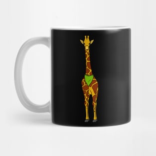 Cute giraffe with a scarf Mug